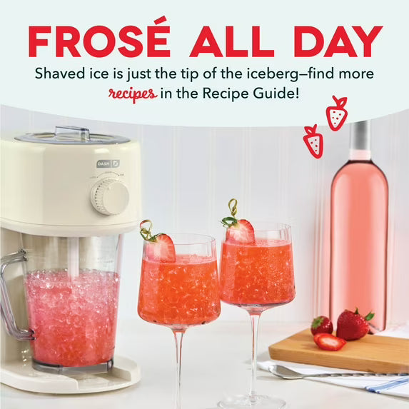 Dash Deluxe Shaved Ice and Slushy Maker - Cream