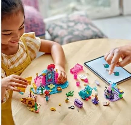 LEGO Disney Princess Ariel Crystal Cavern and Treasure Chest 43254