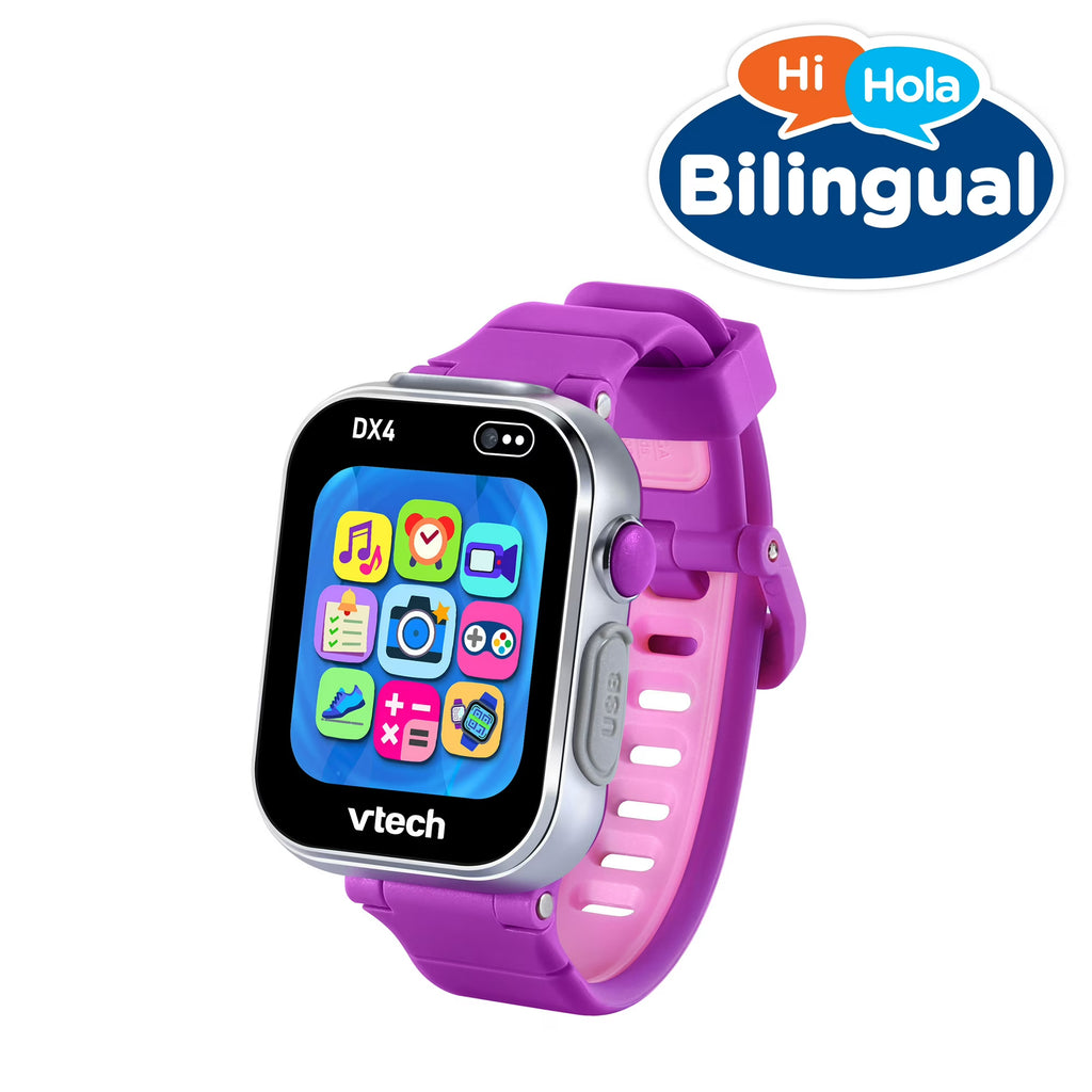 VTech KidiZoom Purple Smartwatch DX4 - Sensory Development / Games / Activities
