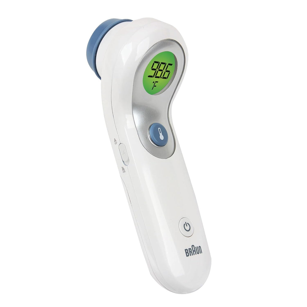 Braun No Touch Forehead Thermometer NTF3000 — Check Fever in 2 Seconds Without Waking Your Child