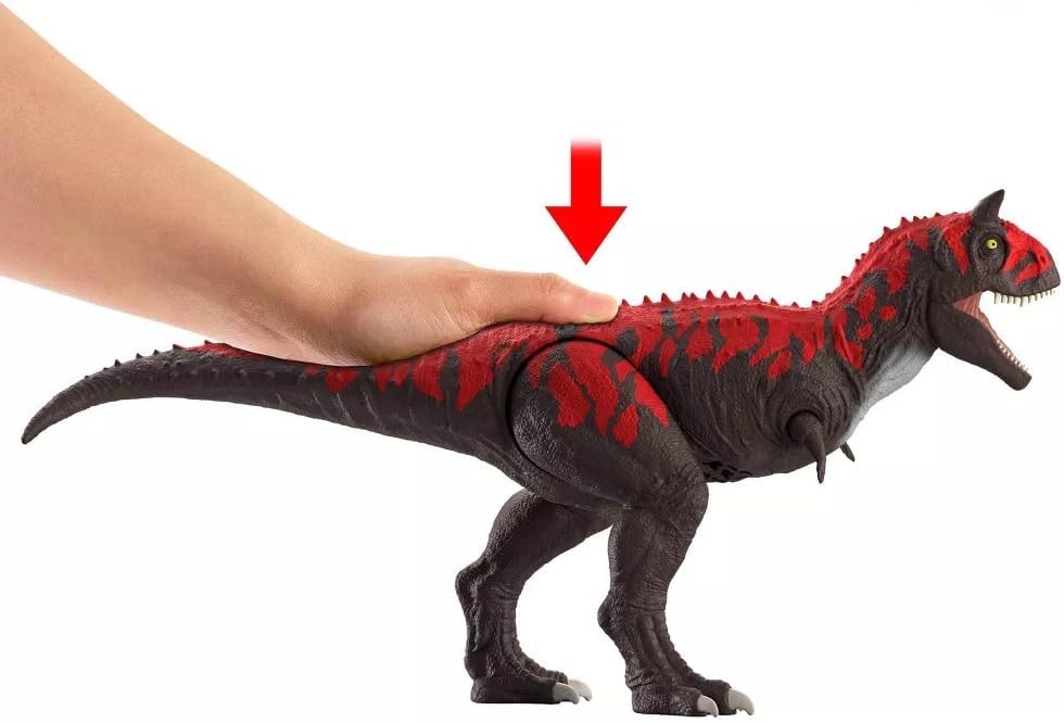 Jurassic World Legacy Collection Reimagined Roarin' Real Feel Carnotaurus