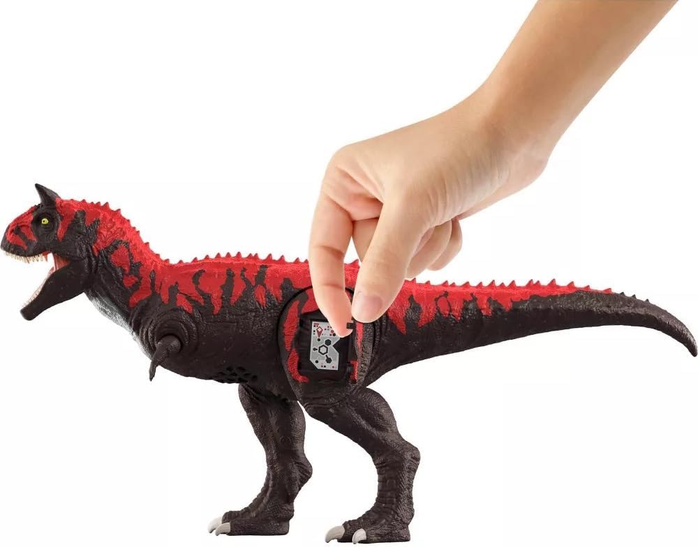 Jurassic World Legacy Collection Reimagined Roarin' Real Feel Carnotaurus