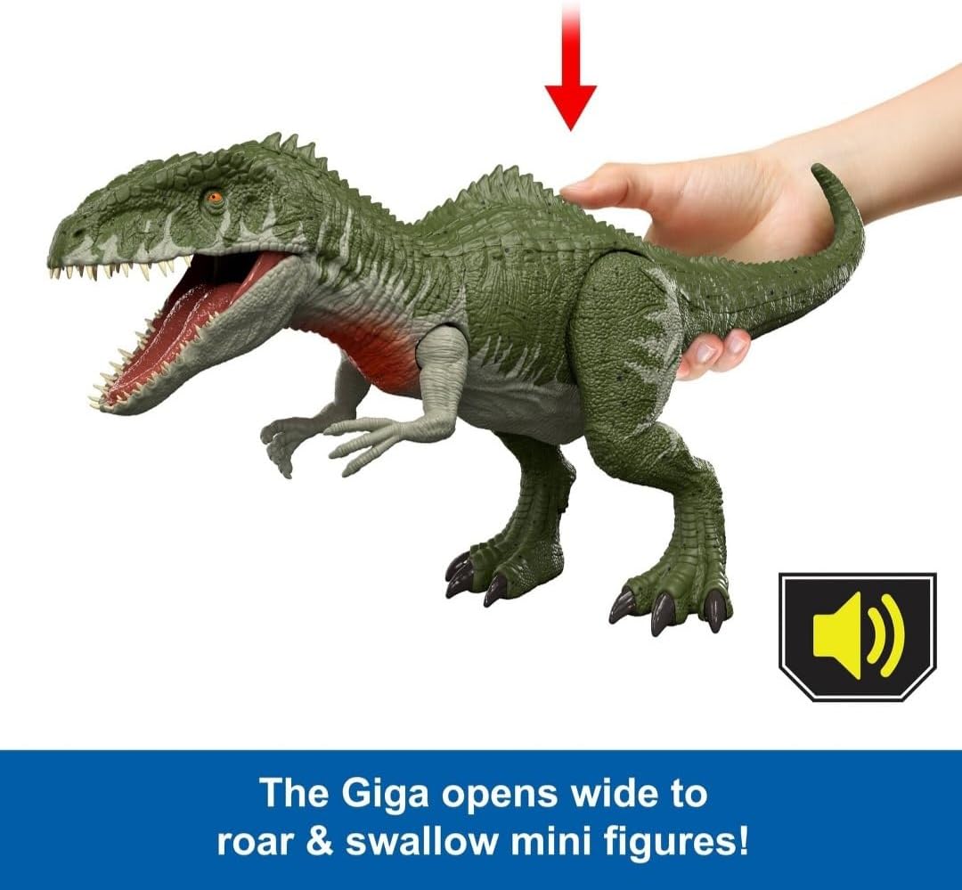 Jurassic World 2-Pack of Dinosaur Figures Giganotosaurus &
