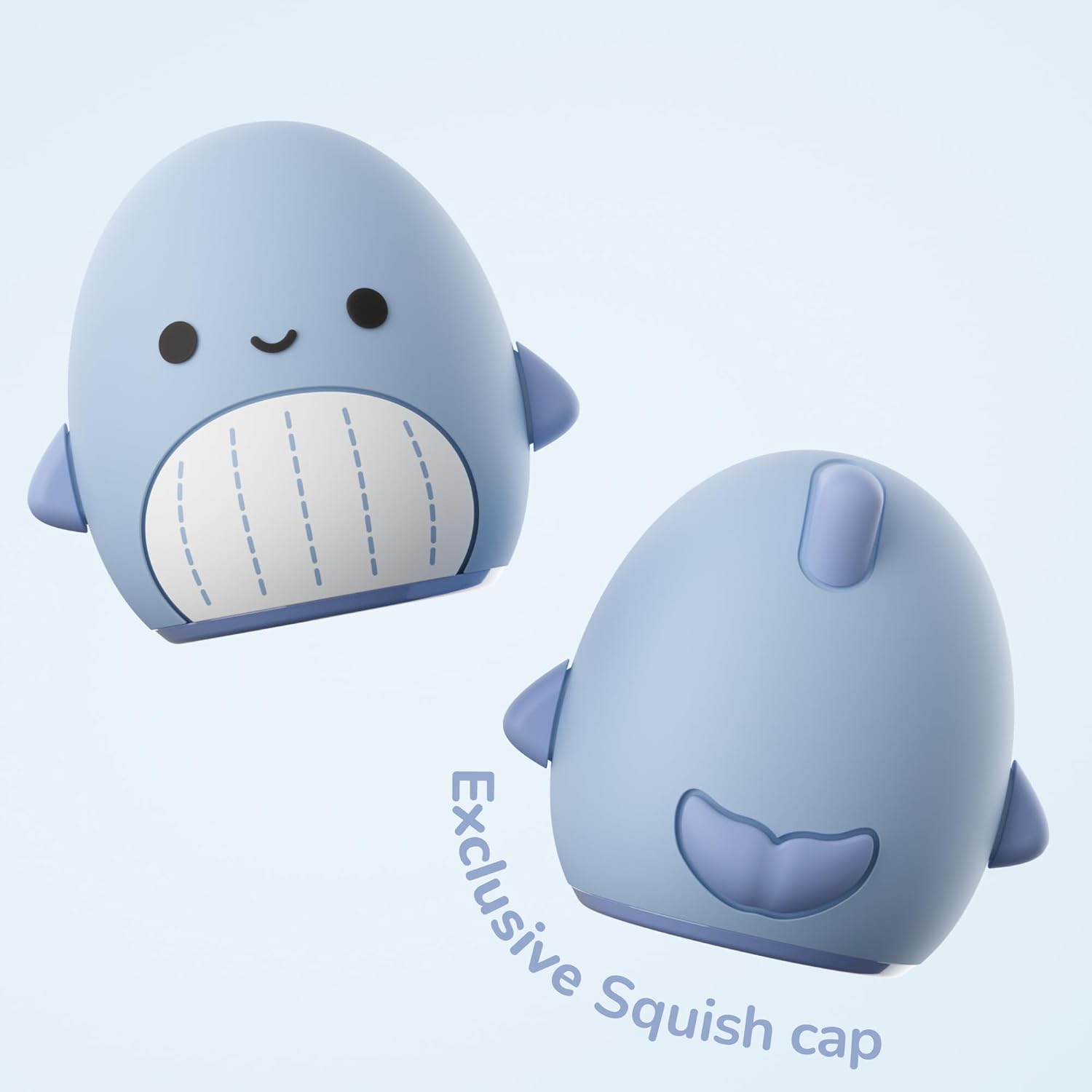 ORDO Sonic Kids Rechargeable Toothbrush - Squishmallows Samir - Blue