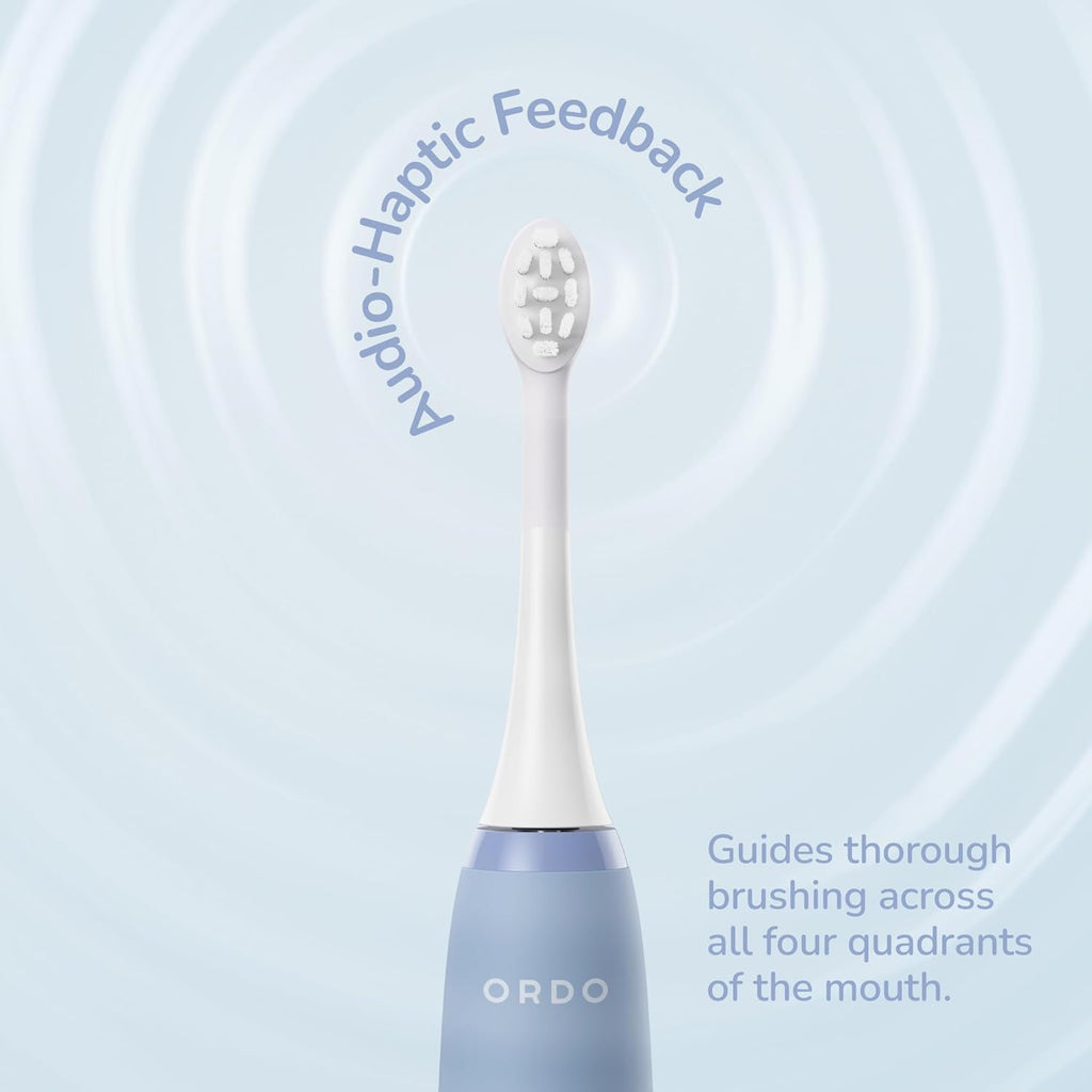 ORDO Sonic Kids Rechargeable Toothbrush - Squishmallows Samir - Blue