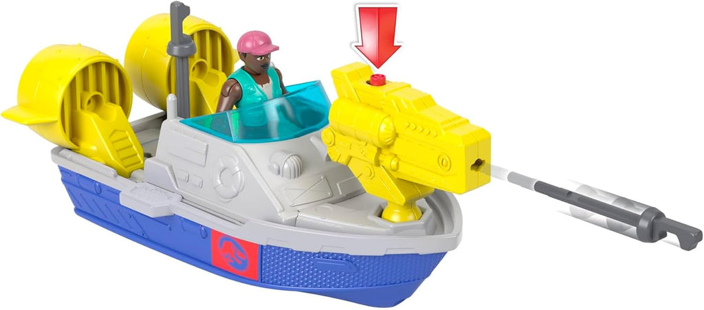 Fisher-Price Imaginext Jurassic World Rebirth Aqua Chomp Chase