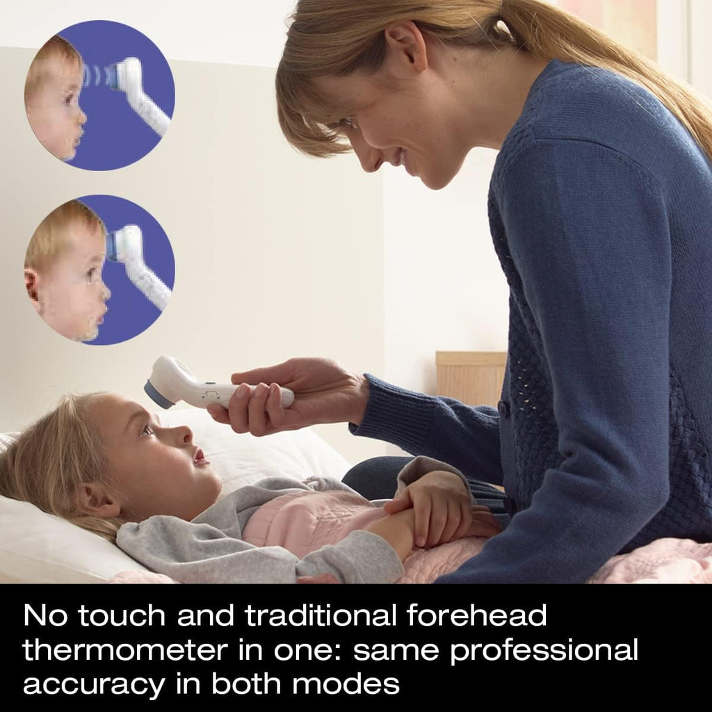 Braun No Touch Forehead Thermometer NTF3000 — Check Fever in 2 Seconds Without Waking Your Child