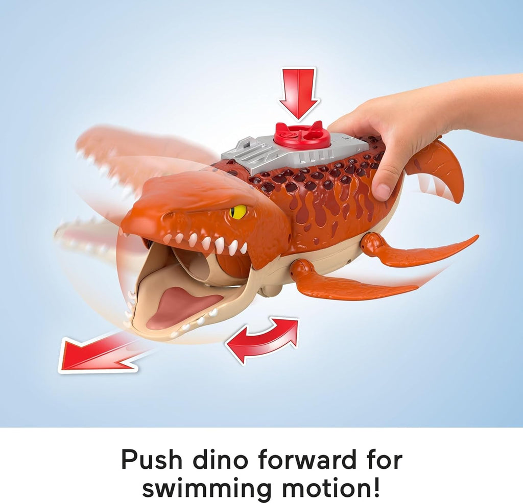 Fisher-Price Imaginext Jurassic World Rebirth Aqua Chomp Chase