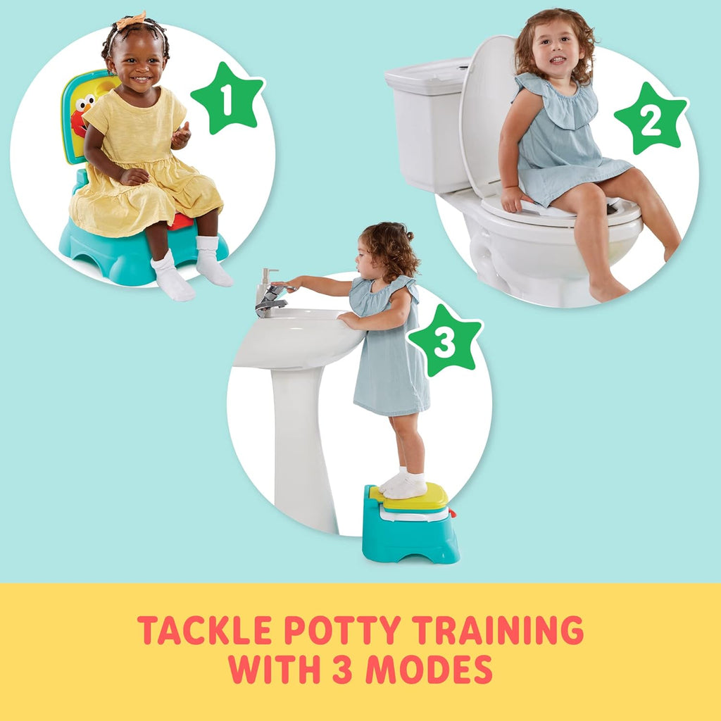 Kolcraft Sesame Street Elmo Hooray! 3-in-1 Potty