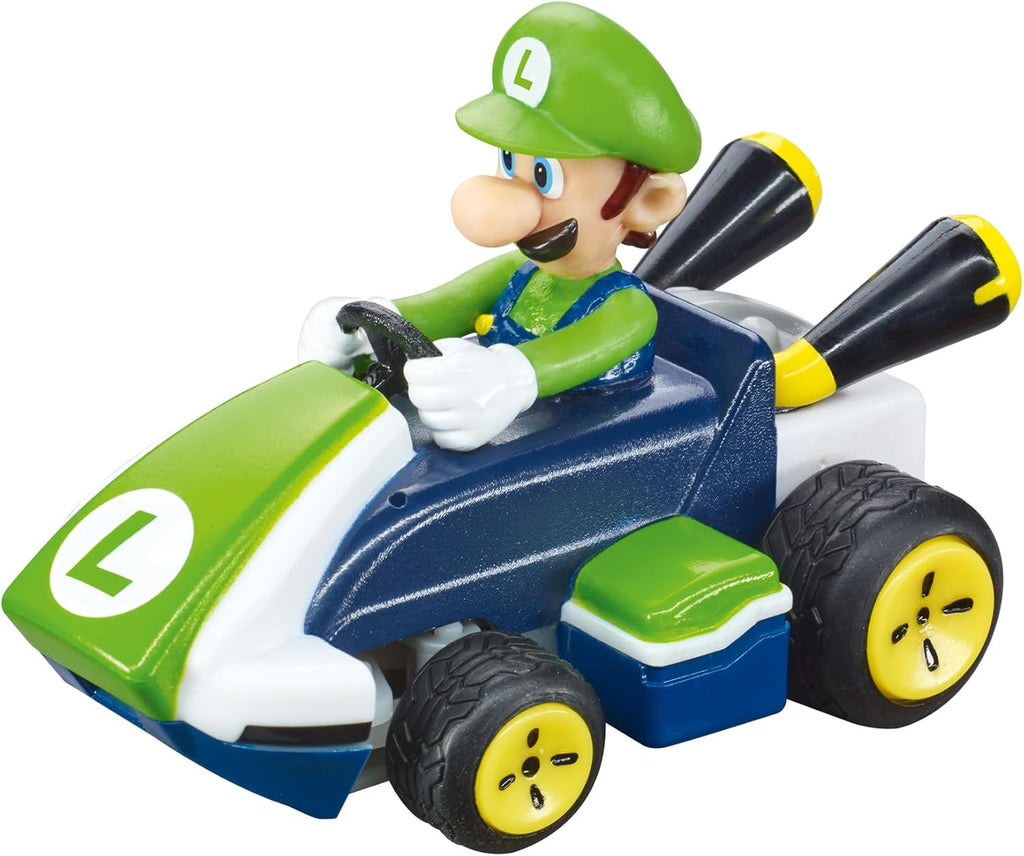 Carrera RC Mario Kart Tabletop Toy Racetrack Set Featuring Mario and Luigi