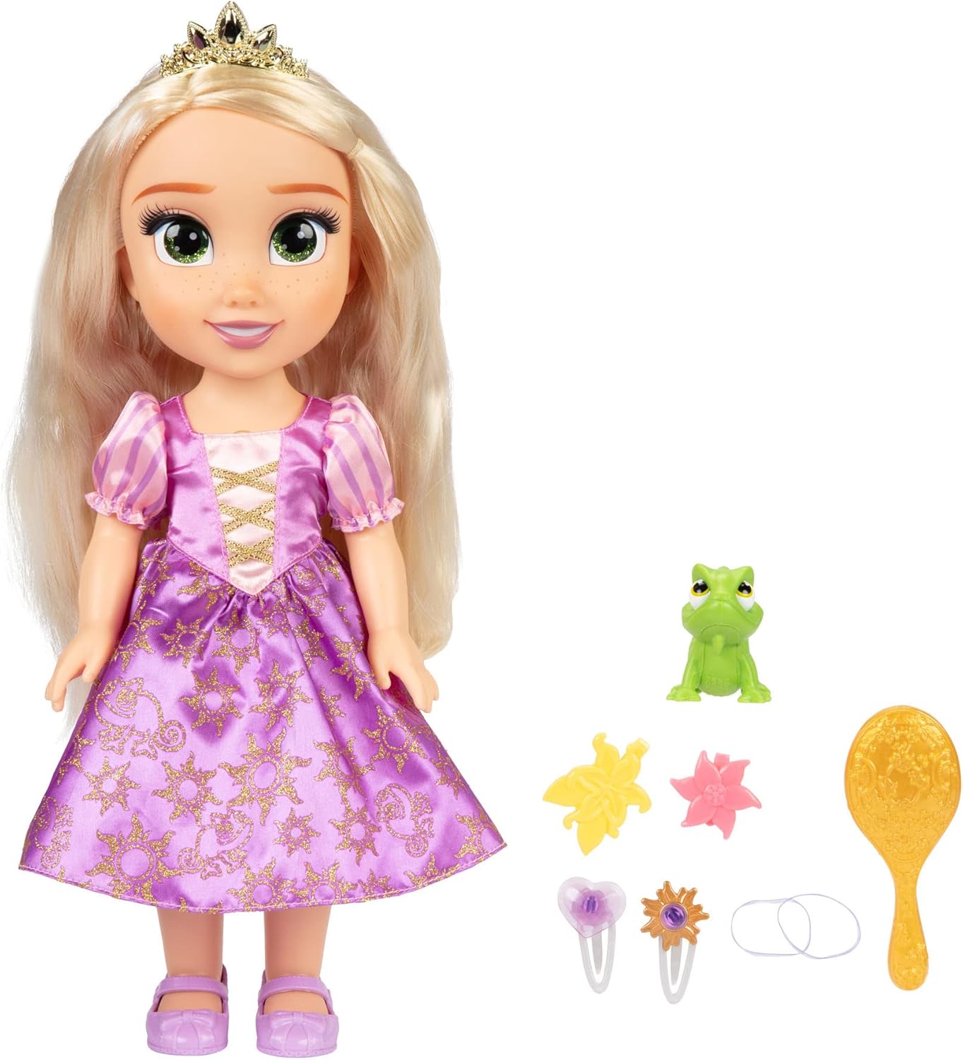 Disney Princess My Singing Friend Rapunzel Doll & Pascal Figure Hair Accessories