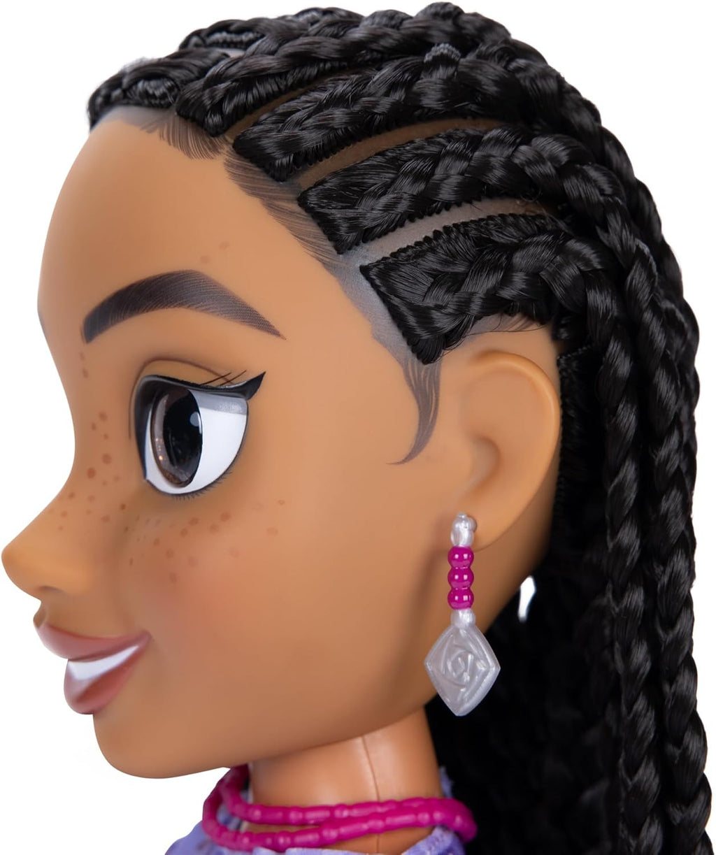 Disney’s 14'' Wish Singing Asha with Valentino & Star Large Doll