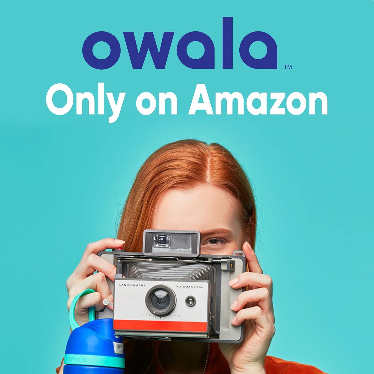 Owala FreeSip 24oz Stainless Steel Water Bottle Leak-Proof Straw