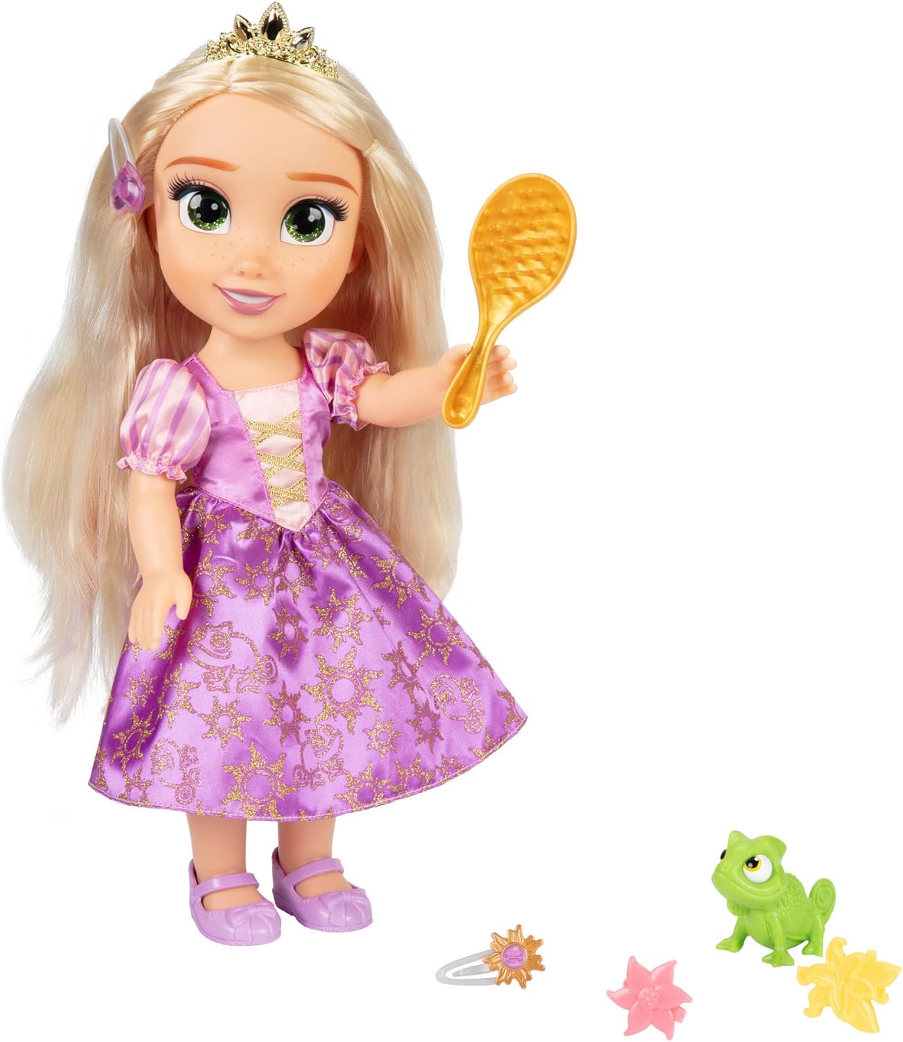 Disney Princess My Singing Friend Rapunzel Doll & Pascal Figure Hair Accessories