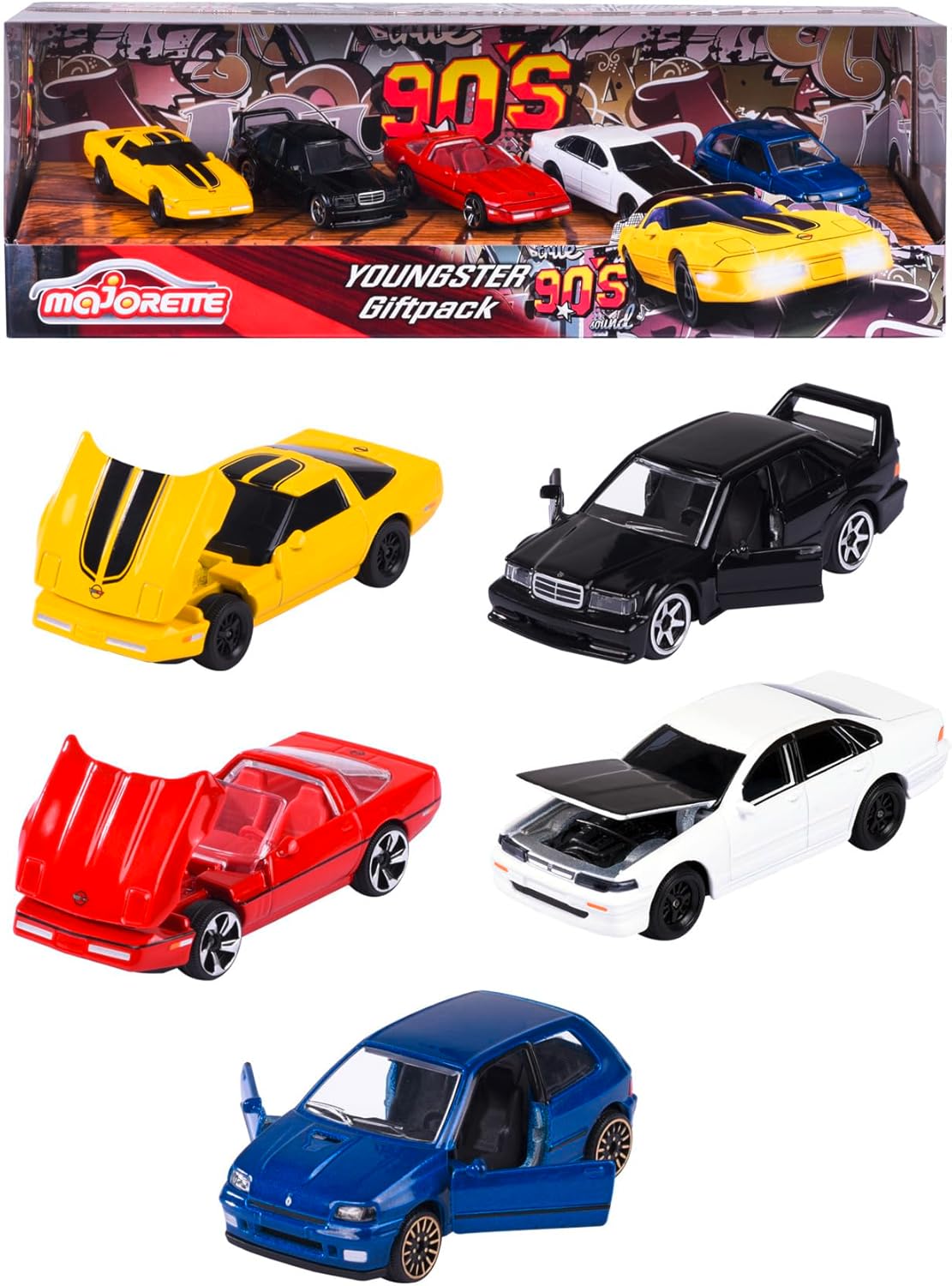 Majorette Youngster Diecast Vehicles Giftpack - 5pc