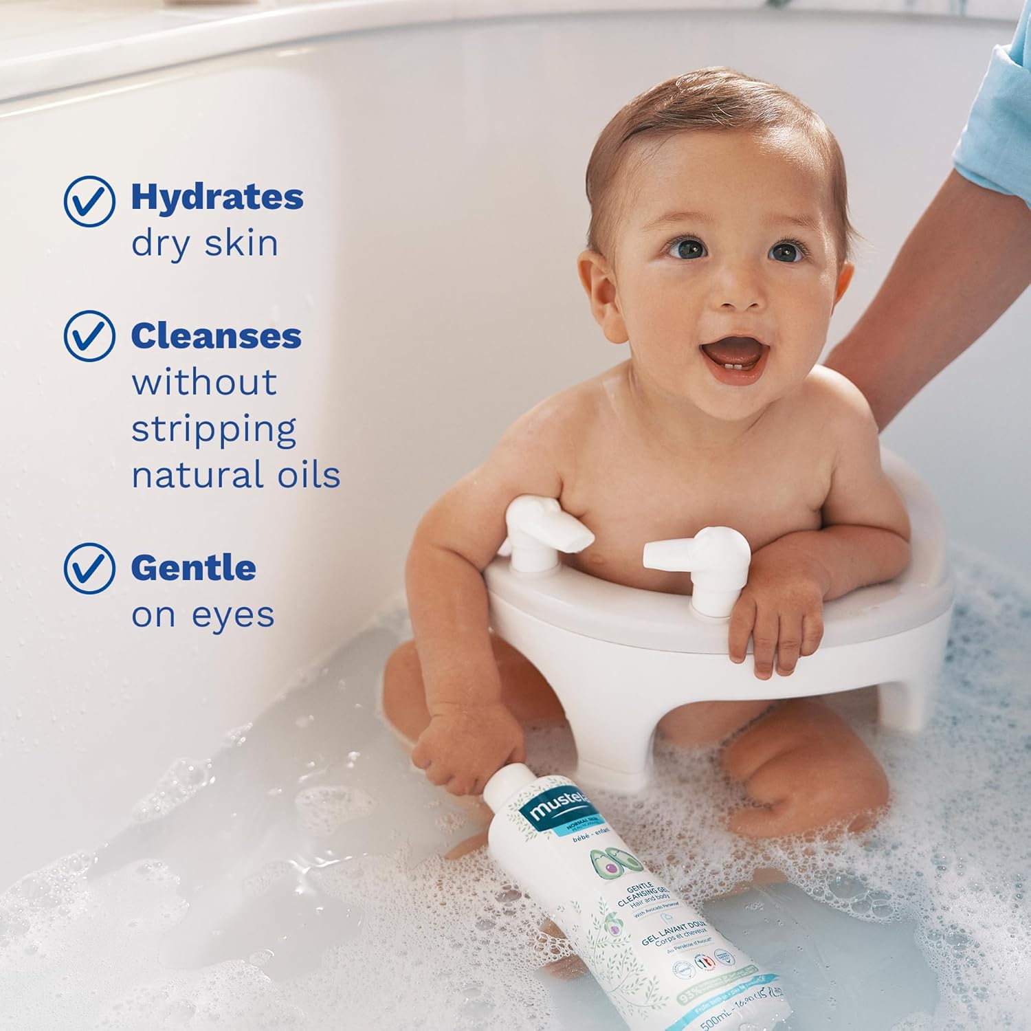 Mustela No Rinse Cleansing Baby Micellar Water - 25.35 fl oz