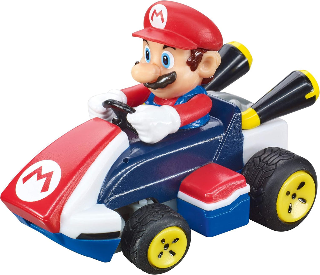 Carrera RC Mario Kart Tabletop Toy Racetrack Set Featuring Mario and Luigi