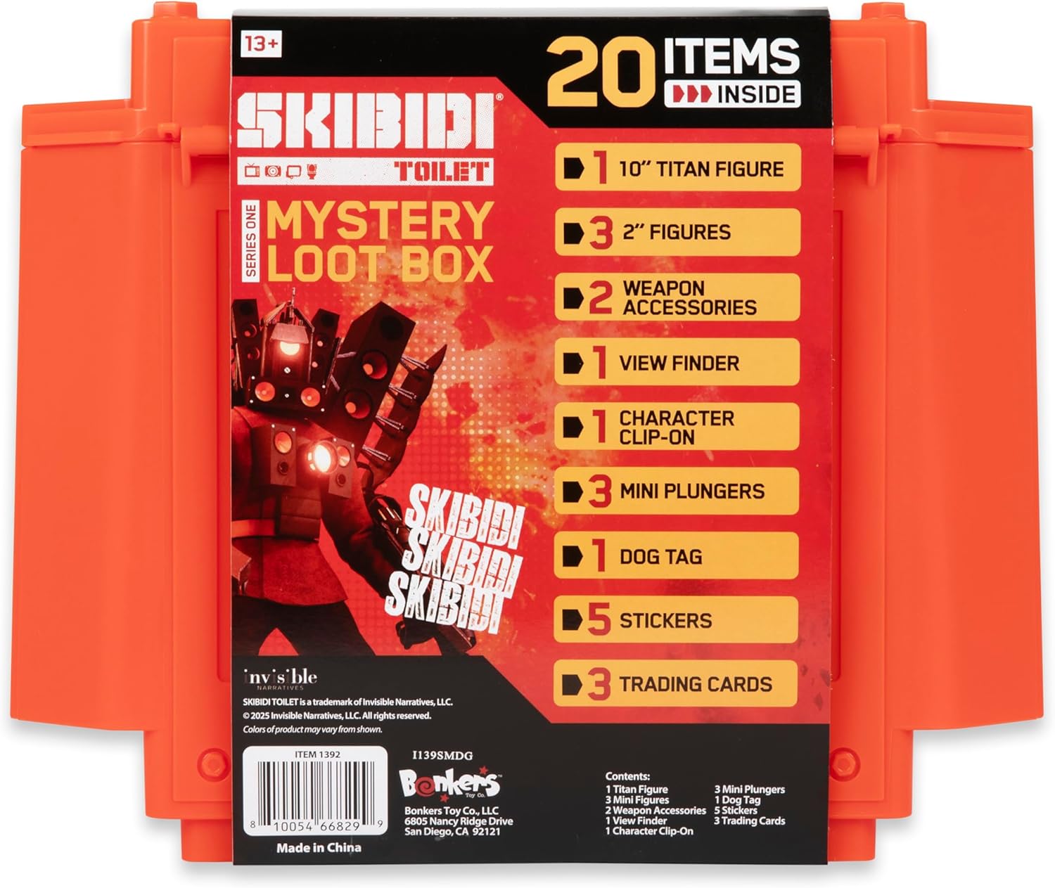 Skibidi Toilet Skibidi Giant Mystery Surprise Loot Box