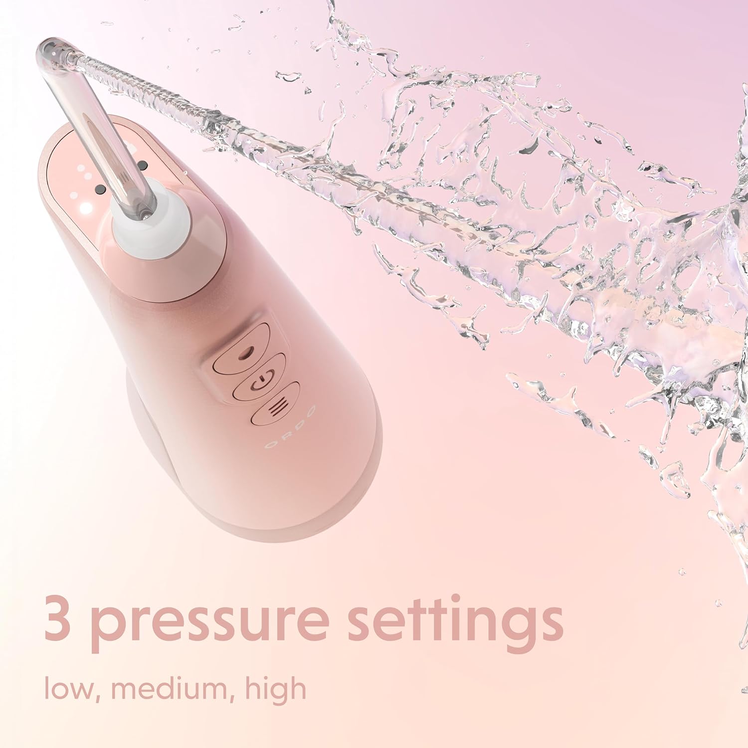 Ordo Hydro Sonic Oral Irrigator - Rose Gold