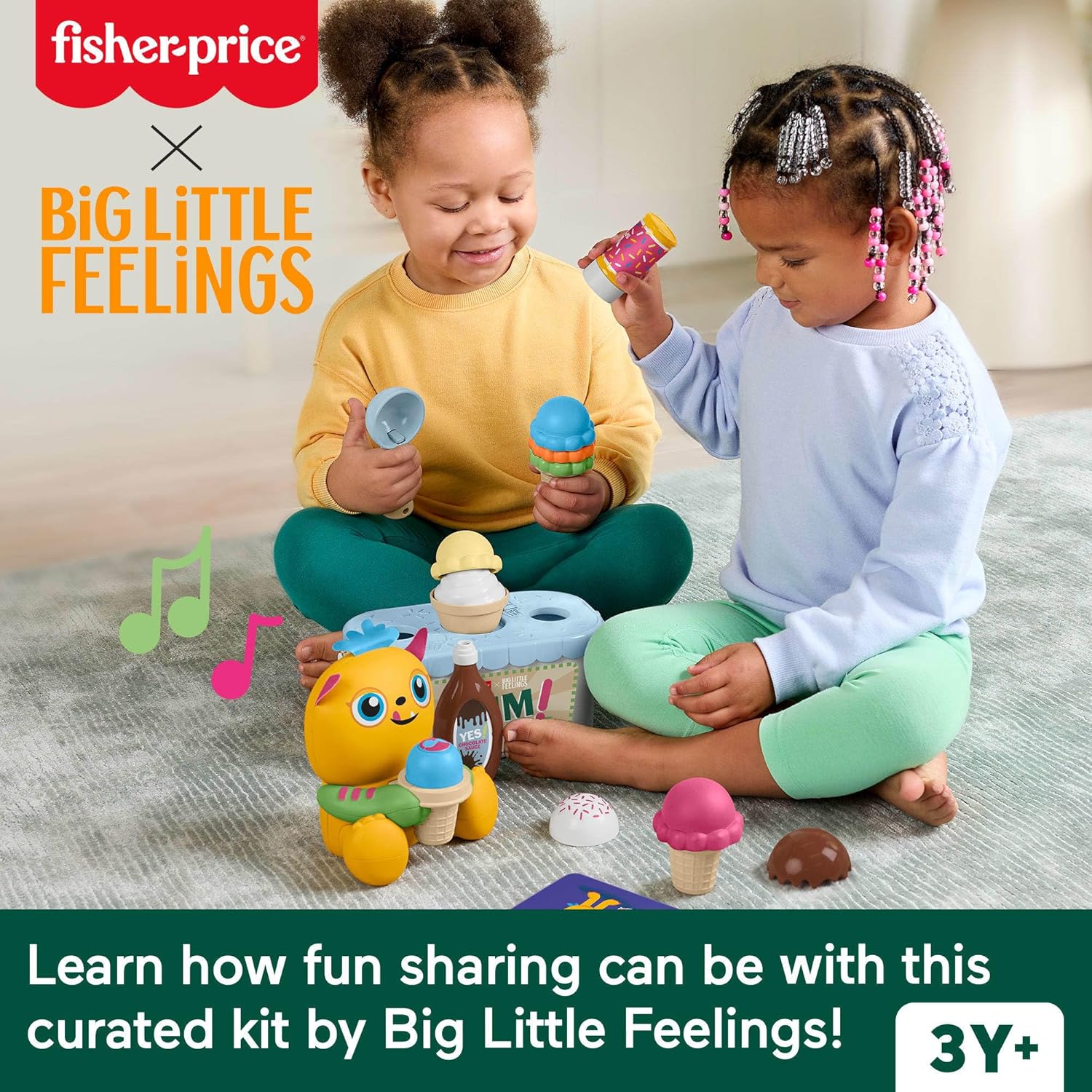 Fisher-Price Big Little Feelings The Sharing Kit / Set - Toys &