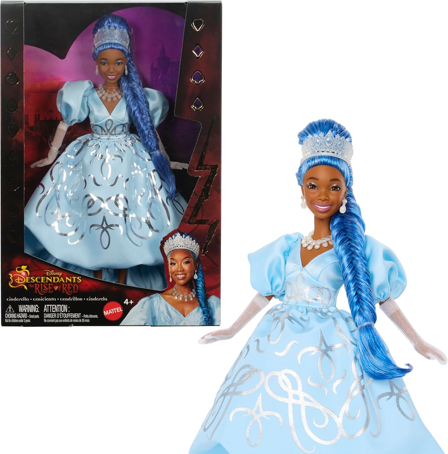 Disney Descendants: The Rise of Red – Queen Cinderella Fashion Doll with