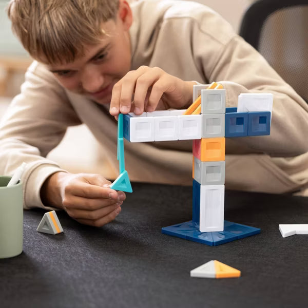 CONNETIX Magnetic Tiles Constructor Set 70pc: Educational Focus on Creative