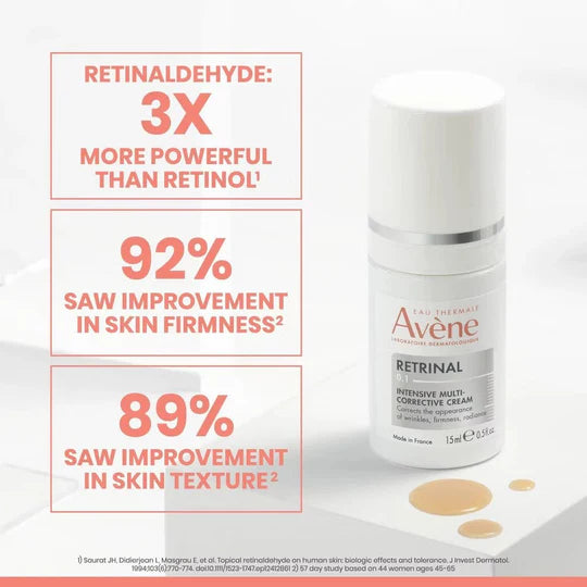 Avene Retrinal 0.1% Intensive Multi-Corrective Cream - 0.5 fl oz