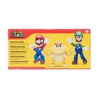 Nintendo Mario, Luigi, and Boom Boom 4" Action Figure Set - 3pk