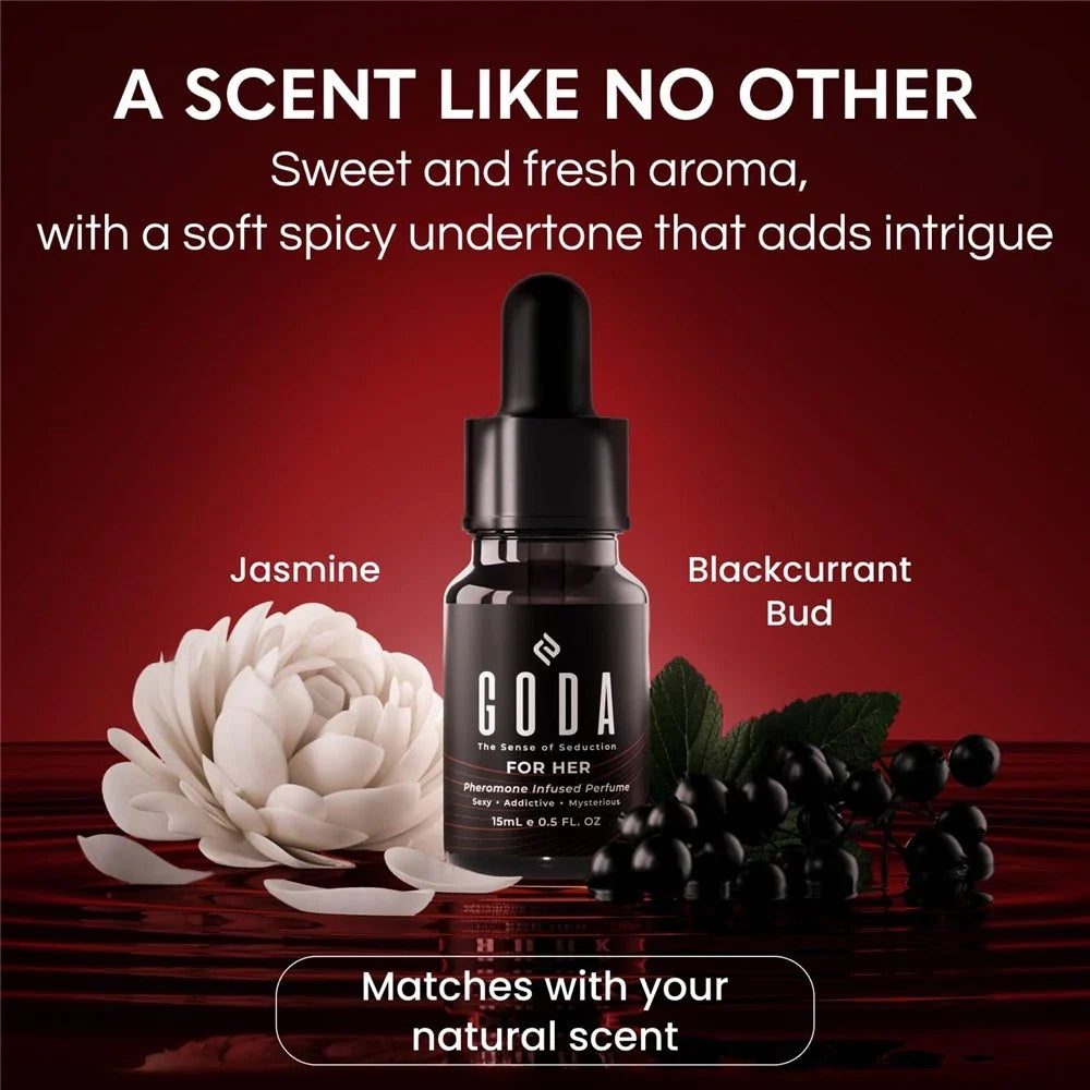 GODA For Her Pheromone Perfume For Women Long-Lasting 15ml