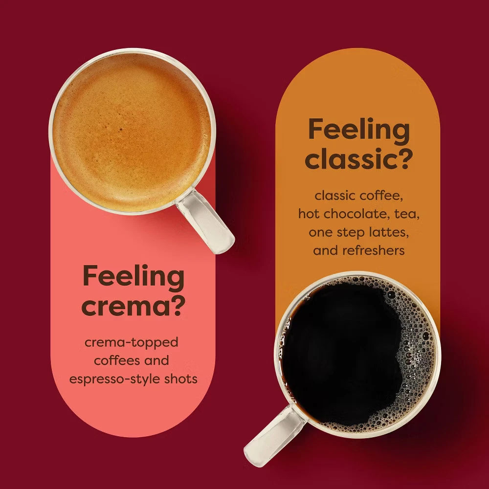 Keurig K-Crema Single-Serve K-Cup Pod Coffee Maker