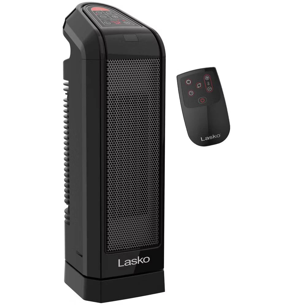 Lasko Digital Ceramic Room Tower Heater with Remote Control CT16670